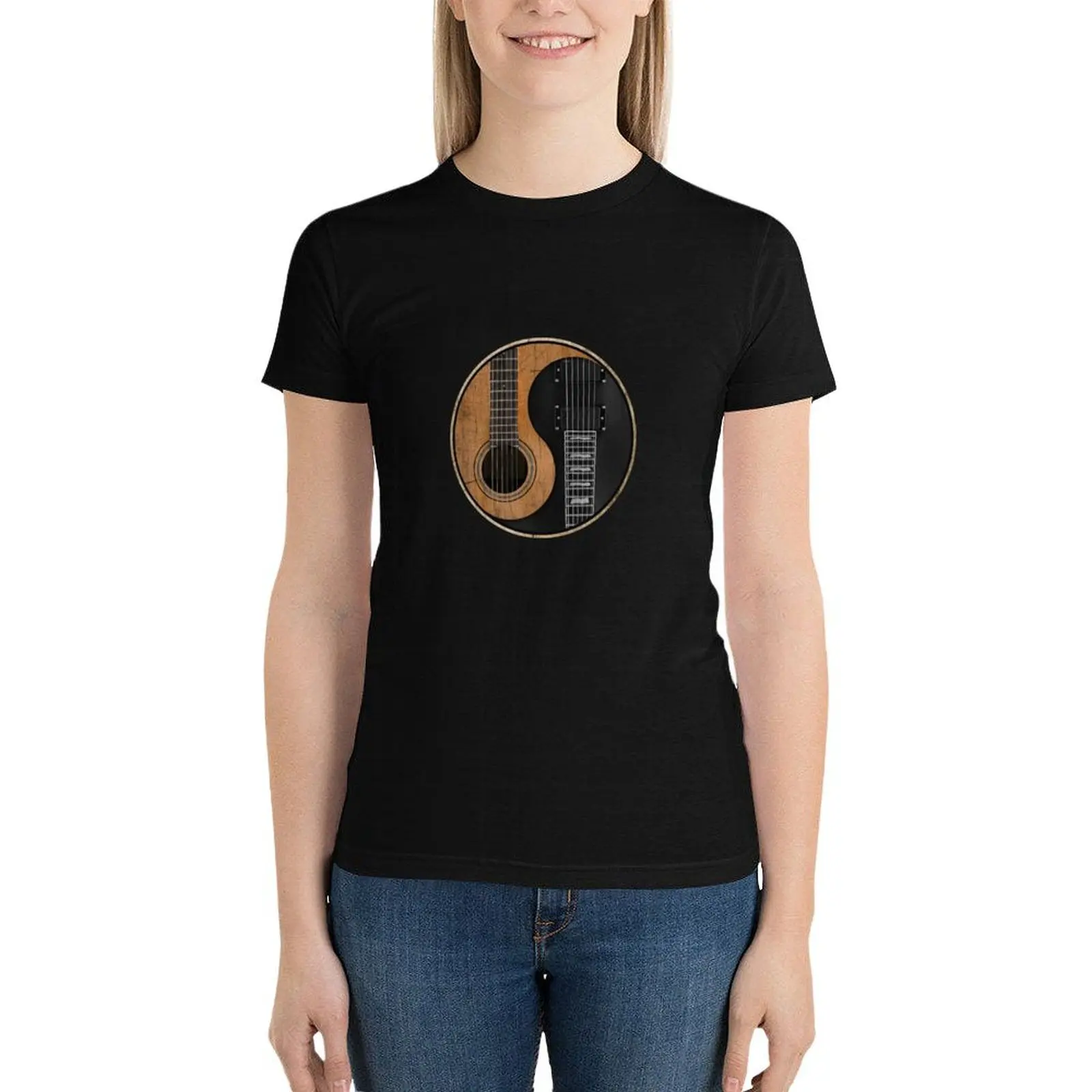 Футболка Yin Yang Guitar Essential TShirt1817, корейская мода, женские футболки с графическим принтом
Футболка Yin Yang Guitar Essential TShirt1817, корейская мода, женские футболки с графическим принтом