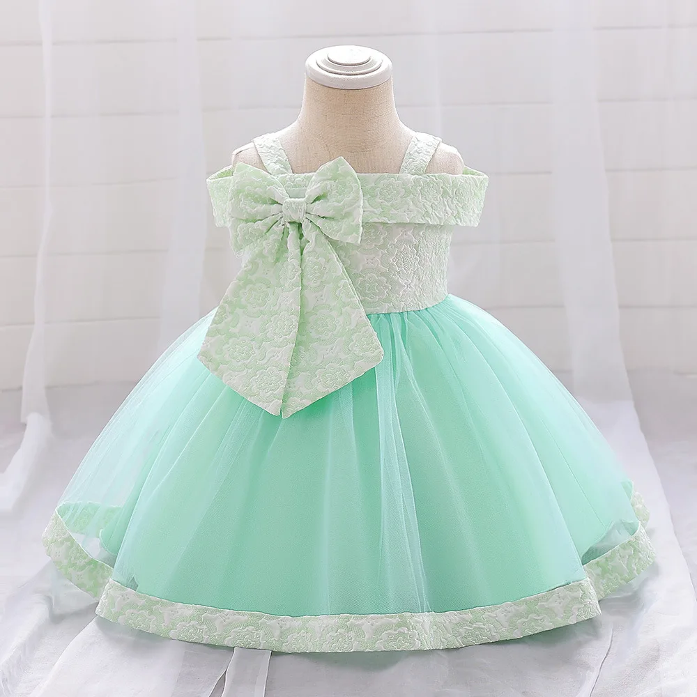 Newborn Baby Girls Wedding Princess Sling Dress Infant Birthday Performance Dresses With Bow Chic Off Shoulder Toddler Clothing
Newborn Baby Girls Wedding Princess Sling Dress Infant Birthday Performance Dresses With Bow Chic Off Shoulder Toddler Clothing