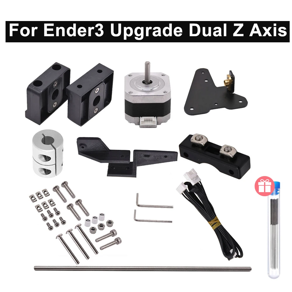 

Dual Z Axis Lead Screw Upgrade Kit 42-34 Stepper Motor T8 Lead Screw for CR10 Ender-3 Ender-3S Ender-3 Pro 3D Printer Parts