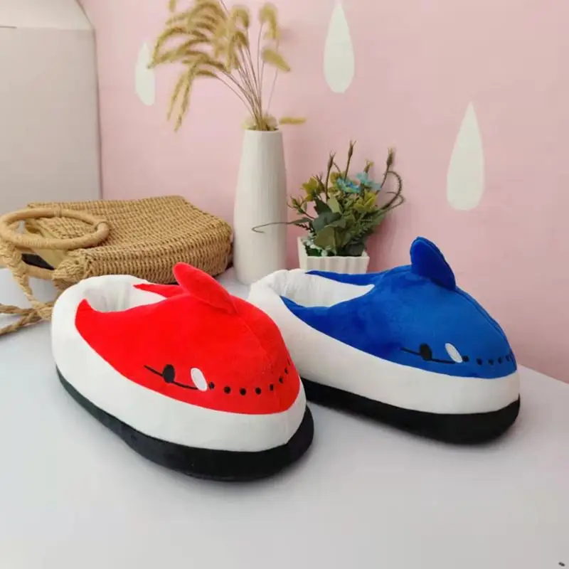 Funny Animal Shark Cotton Slippers Women's Thick Soles Home Slipper 2022 Winter New Warm Non Slip Lovely Plush Couple Slippers
Funny Animal Shark Cotton Slippers Women's Thick Soles Home Slipper 2022 Winter New Warm Non Slip Lovely Plush Couple Slippers
