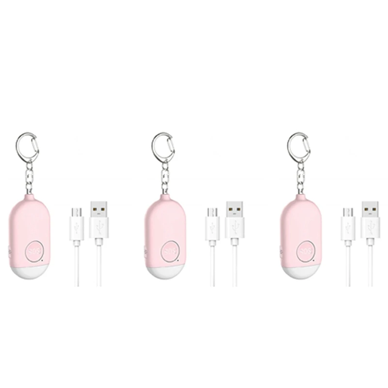 3X Personal Alarm Rechargeable Waterproof Emergency Self Defense SOS Alert Rape Whistle Safety Siren For Women
3X Personal Alarm Rechargeable Waterproof Emergency Self Defense SOS Alert Rape Whistle Safety Siren For Women