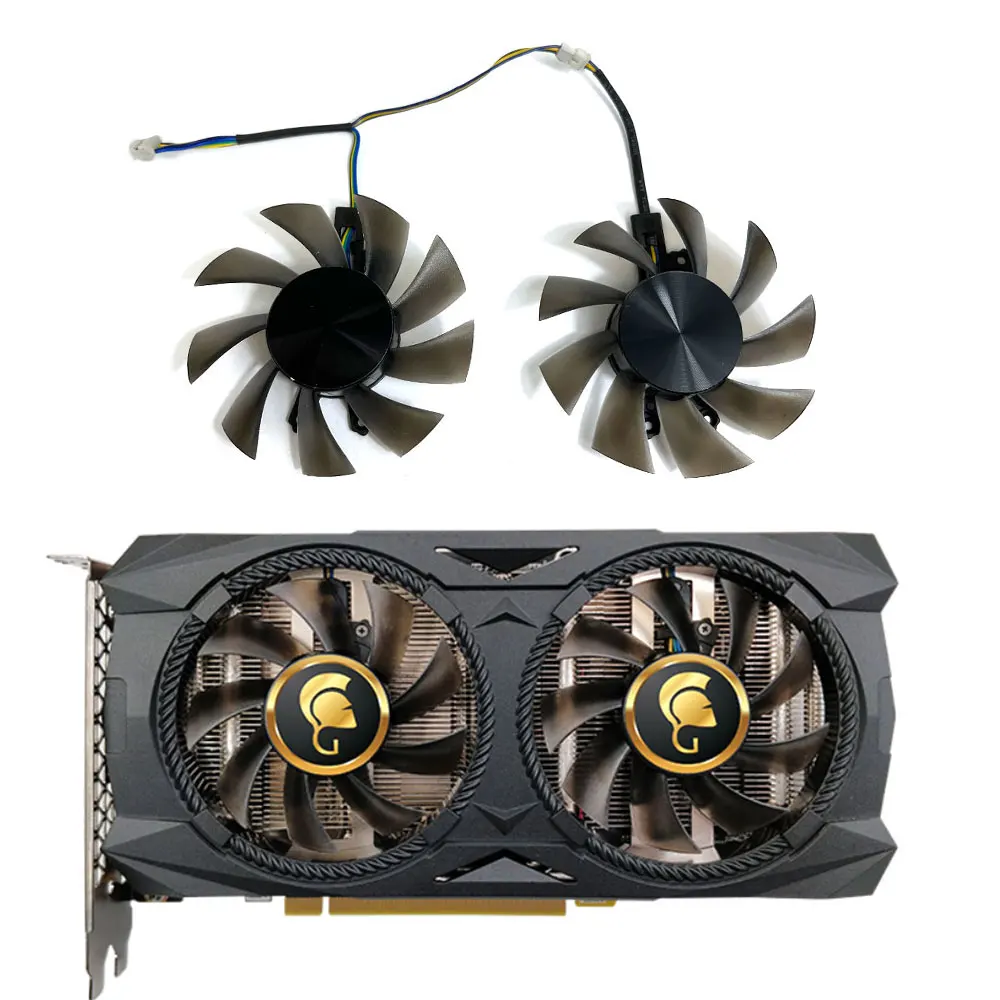 NEW 75MM 4PIN RTX 2060 Gallardo GPU FAN,For WANLI RTX 2060、2060Super、RTX 2070 Gallardo、WANLI CMP 30HX Video card cooling fan
NEW 75MM 4PIN RTX 2060 Gallardo GPU FAN,For WANLI RTX 2060、2060Super、RTX 2070 Gallardo、WANLI CMP 30HX Video card cooling fan