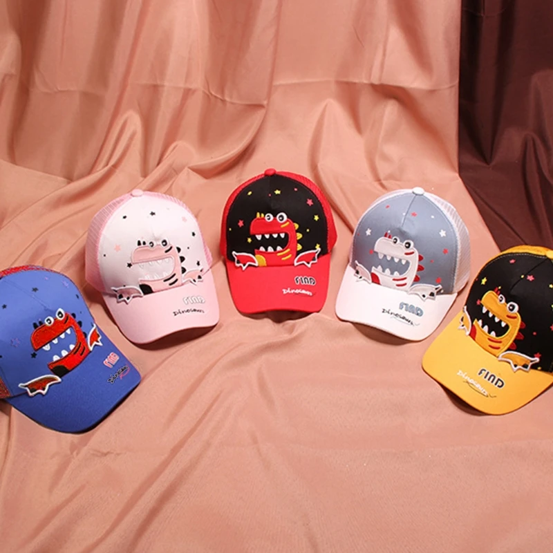 Children Kids Cartoon Dinosaur Embroidery Baseball Breathable Mesh Back Drop Shipping
Children Kids Cartoon Dinosaur Embroidery Baseball Breathable Mesh Back Drop Shipping