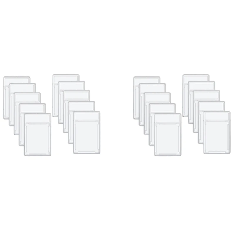 20 Pcs Trading Cards Protector Case Acrylic Clear Graded Card Holders With Label Position Hard Card Sleeves
20 Pcs Trading Cards Protector Case Acrylic Clear Graded Card Holders With Label Position Hard Card Sleeves