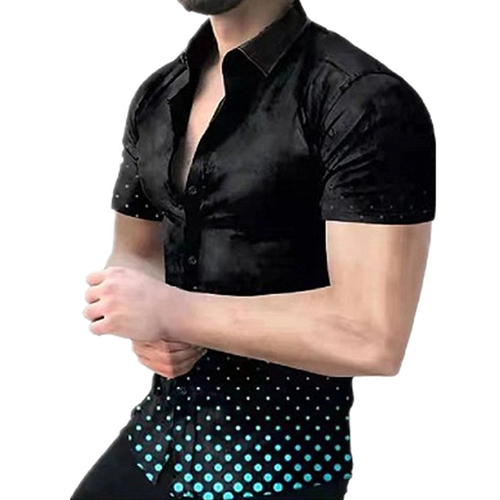 Button Down Shirt Men Fashion Fitness Short Sleeve Casual Party Hawaiian Tee Top Breathable Summer 3d Print Street Clothes
Button Down Shirt Men Fashion Fitness Short Sleeve Casual Party Hawaiian Tee Top Breathable Summer 3d Print Street Clothes