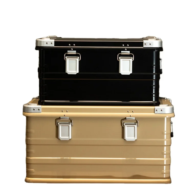 Easy To Carry Aluminium Camping Travel Storage Box Multi Size and Multifunctional Camping Organiser
Easy To Carry Aluminium Camping Travel Storage Box Multi Size and Multifunctional Camping Organiser