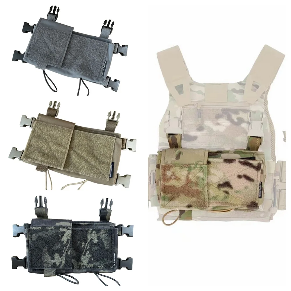 

Military Airsoft Hunting Tactics Vest MK4 Main Bag Chest Frame Mini Combat Chassis Belly Bag MC Imported Original