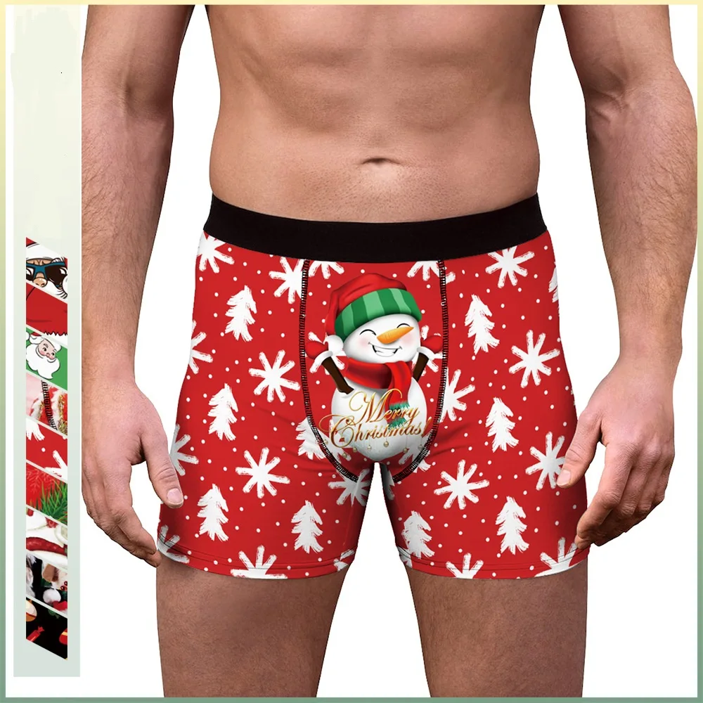 SB197 Wholesale Underwear Christmas Men's Panties Christmas Carnival Creative Print Pattern Men's Boxers
SB197 Wholesale Underwear Christmas Men's Panties Christmas Carnival Creative Print Pattern Men's Boxers