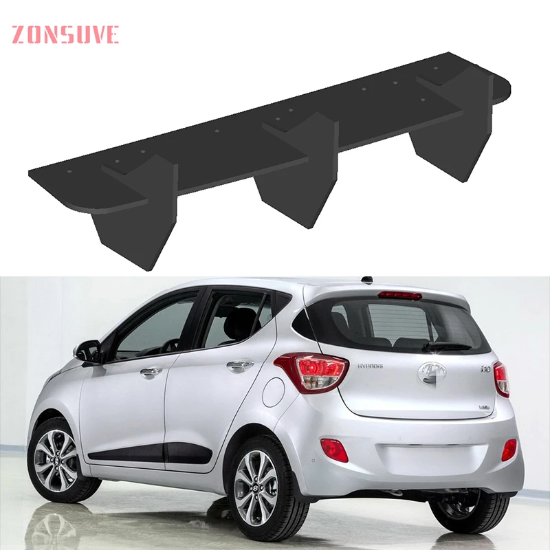For Hyundai I10 1.2 Pack Evidence 2014--2016Year Rear Diffuser Rear Bumper Lips Splitter Spoiler Body Kit Accessories Black
For Hyundai I10 1.2 Pack Evidence 2014--2016Year Rear Diffuser Rear Bumper Lips Splitter Spoiler Body Kit Accessories Black