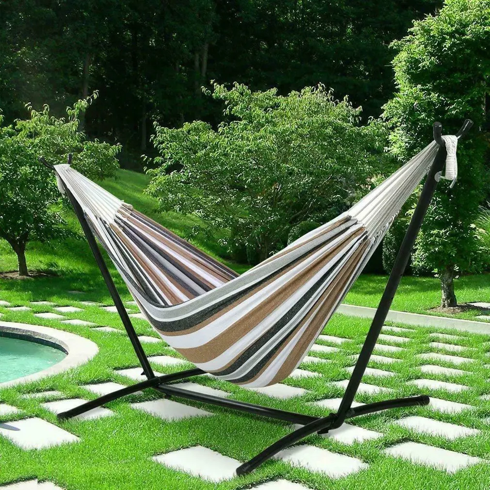 150*200cm Portable Hammock Chair Compact Hanging Chair Swing Supplies For Outdoor Camping Travel Beach And Indoor Use
150*200cm Portable Hammock Chair Compact Hanging Chair Swing Supplies For Outdoor Camping Travel Beach And Indoor Use
