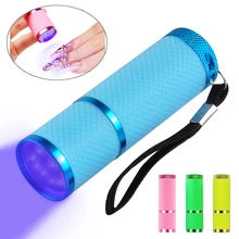 9 Led UV Flashlight Mini Ultra Violet Torch Light Lamp for Epoxy Uv Resin Cure Adhesive Glue Led Flashlight Currency Detector
9 Led UV Flashlight Mini Ultra Violet Torch Light Lamp for Epoxy Uv Resin Cure Adhesive Glue Led Flashlight Currency Detector