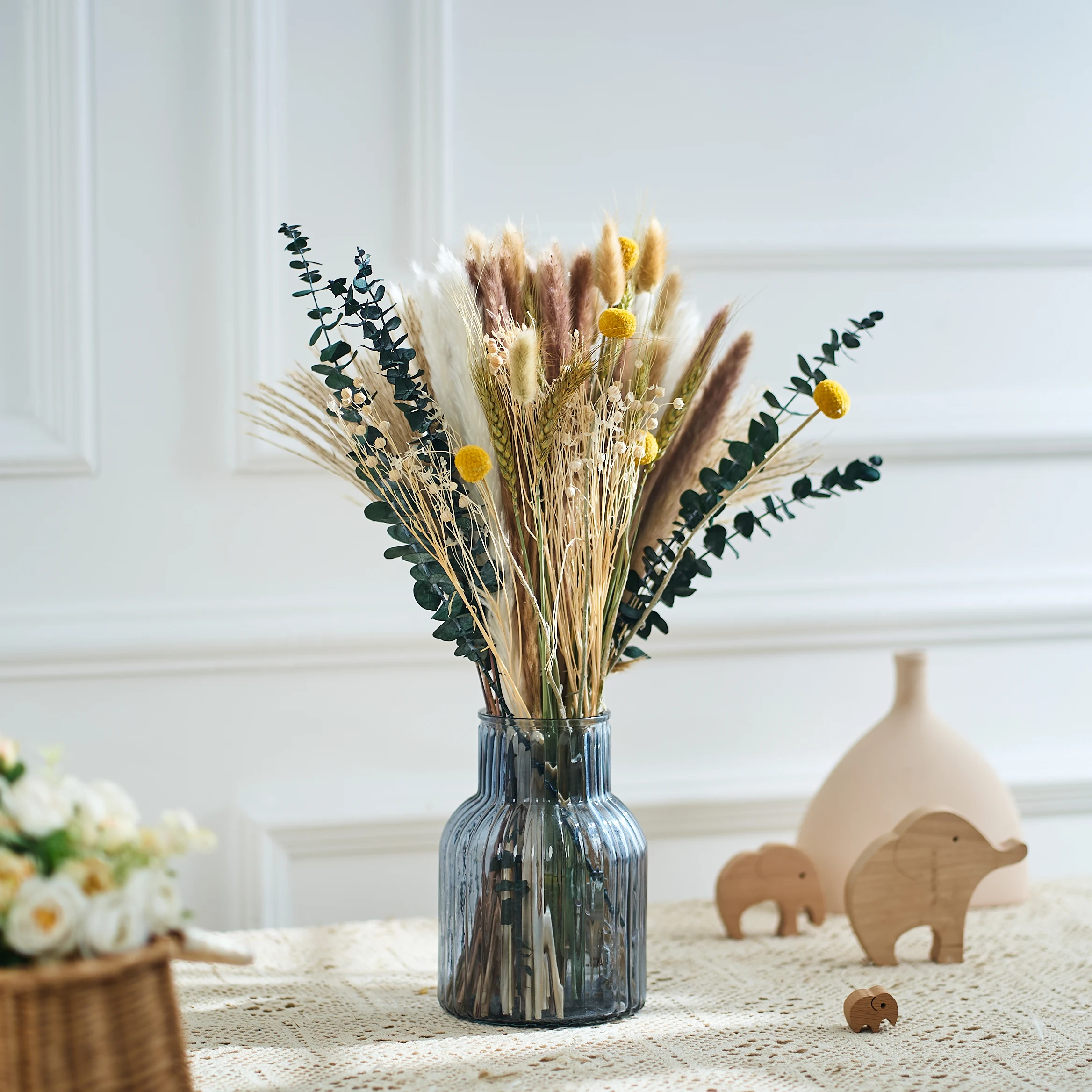 Natural Rabbit tail Grass Dried Flowers Eternal Flowers Wedding Bouquet Decorations Wedding Home Office Hotel Yard Decoration
Natural Rabbit tail Grass Dried Flowers Eternal Flowers Wedding Bouquet Decorations Wedding Home Office Hotel Yard Decoration