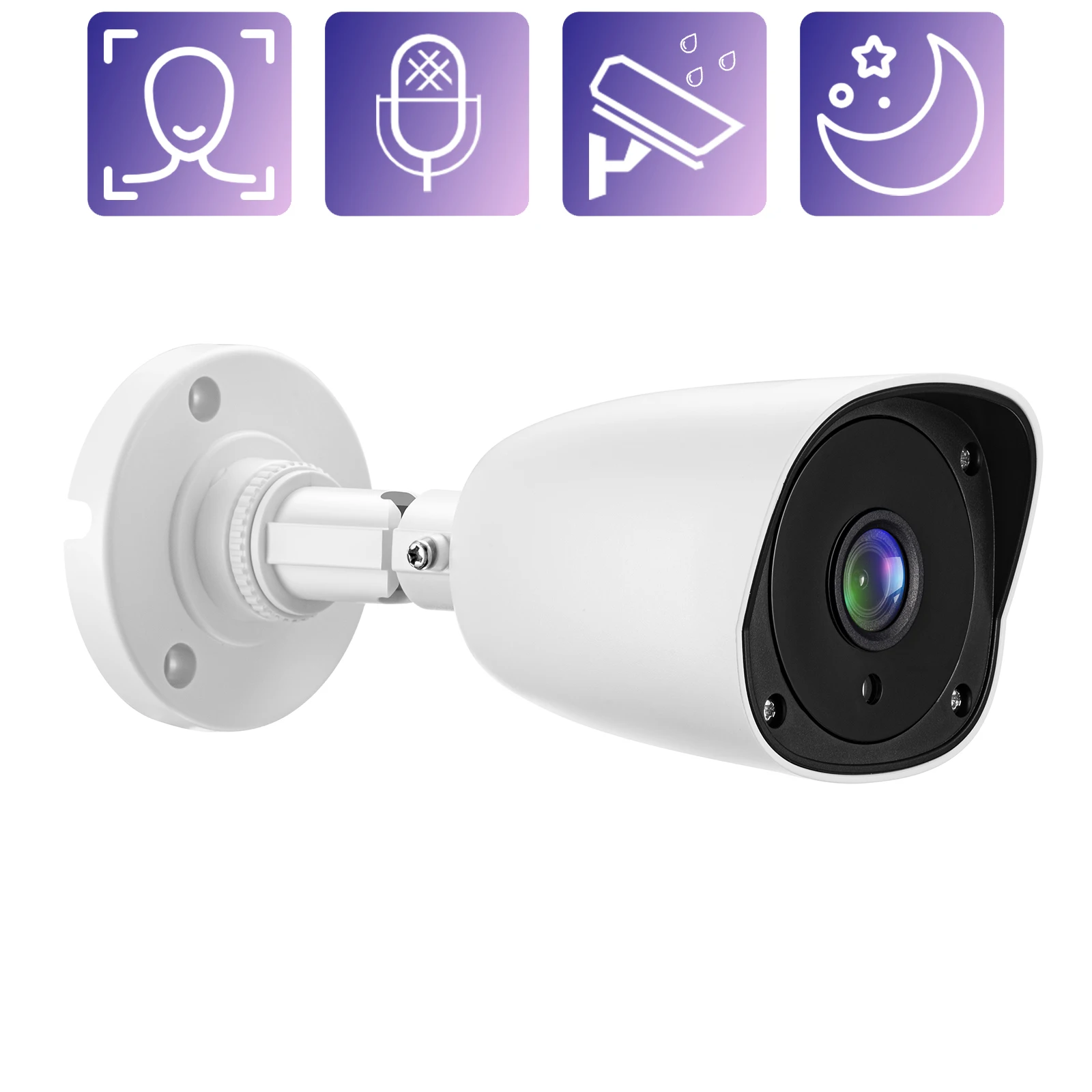 

8MP 4K 5MP 4MP POE IP Camera P2P Outdoor Waterproof H.265+ Bullet CCTV Camera Face Detection Security Surveillance Camera XMEYE