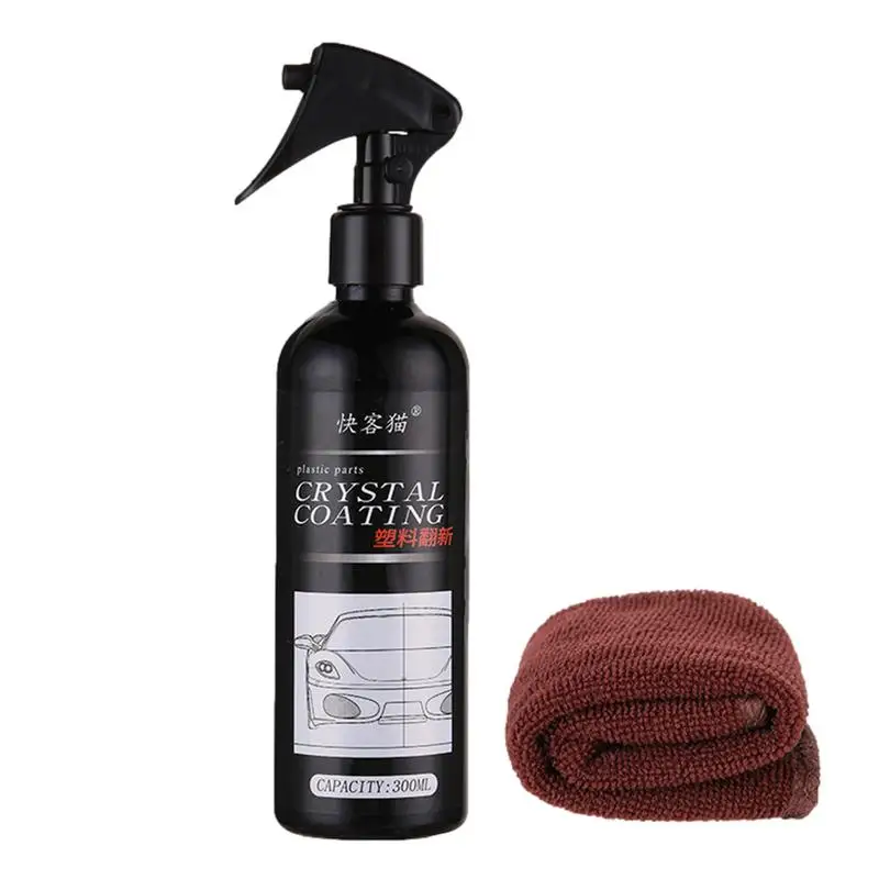 Car Interior Restorer 300ml Coating Spray Crystal Revitalizing Agent Portable Car Polishing And Trim Restorer For Door Frames
Car Interior Restorer 300ml Coating Spray Crystal Revitalizing Agent Portable Car Polishing And Trim Restorer For Door Frames