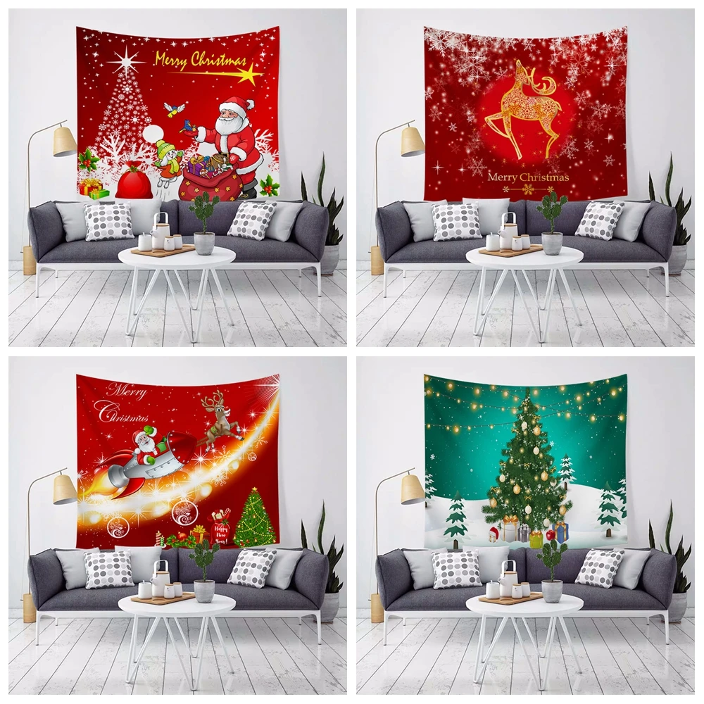 Christmas Decor Wall Hanging Tapestry Snowman Aesthetic Santa Elk Red Tapestry For Festival Decor Beach Towel Yoga Mat Curtain
Christmas Decor Wall Hanging Tapestry Snowman Aesthetic Santa Elk Red Tapestry For Festival Decor Beach Towel Yoga Mat Curtain