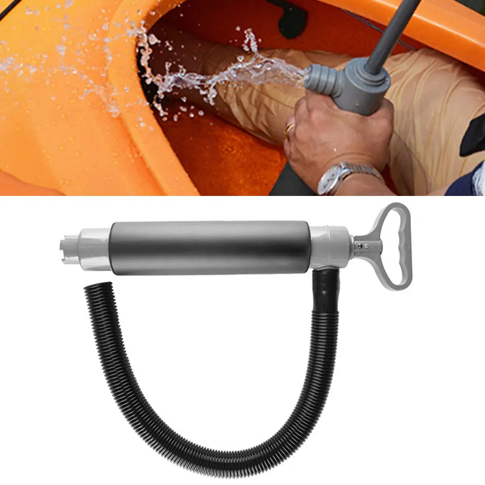 41/46cm Kayak Hand Pump Canoe Floating Hand Bilge Pump with Tube ABS Plastic for Emergency Survival Rescue Water Sports Boat
41/46cm Kayak Hand Pump Canoe Floating Hand Bilge Pump with Tube ABS Plastic for Emergency Survival Rescue Water Sports Boat