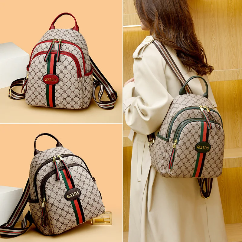 Winter new fashionable women's backpack, European and American retro popular large capacity travel bag, commuting bag
Winter new fashionable women's backpack, European and American retro popular large capacity travel bag, commuting bag