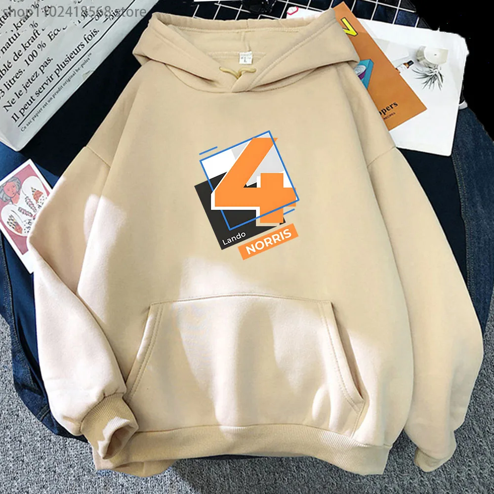 Men's Clothing Lando Norris F1 Hoodies Mclaren Racing Number 4 Sweatshirt Y2k Clothes Winter Pullovers Women Unisex Streetwear
Men's Clothing Lando Norris F1 Hoodies Mclaren Racing Number 4 Sweatshirt Y2k Clothes Winter Pullovers Women Unisex Streetwear