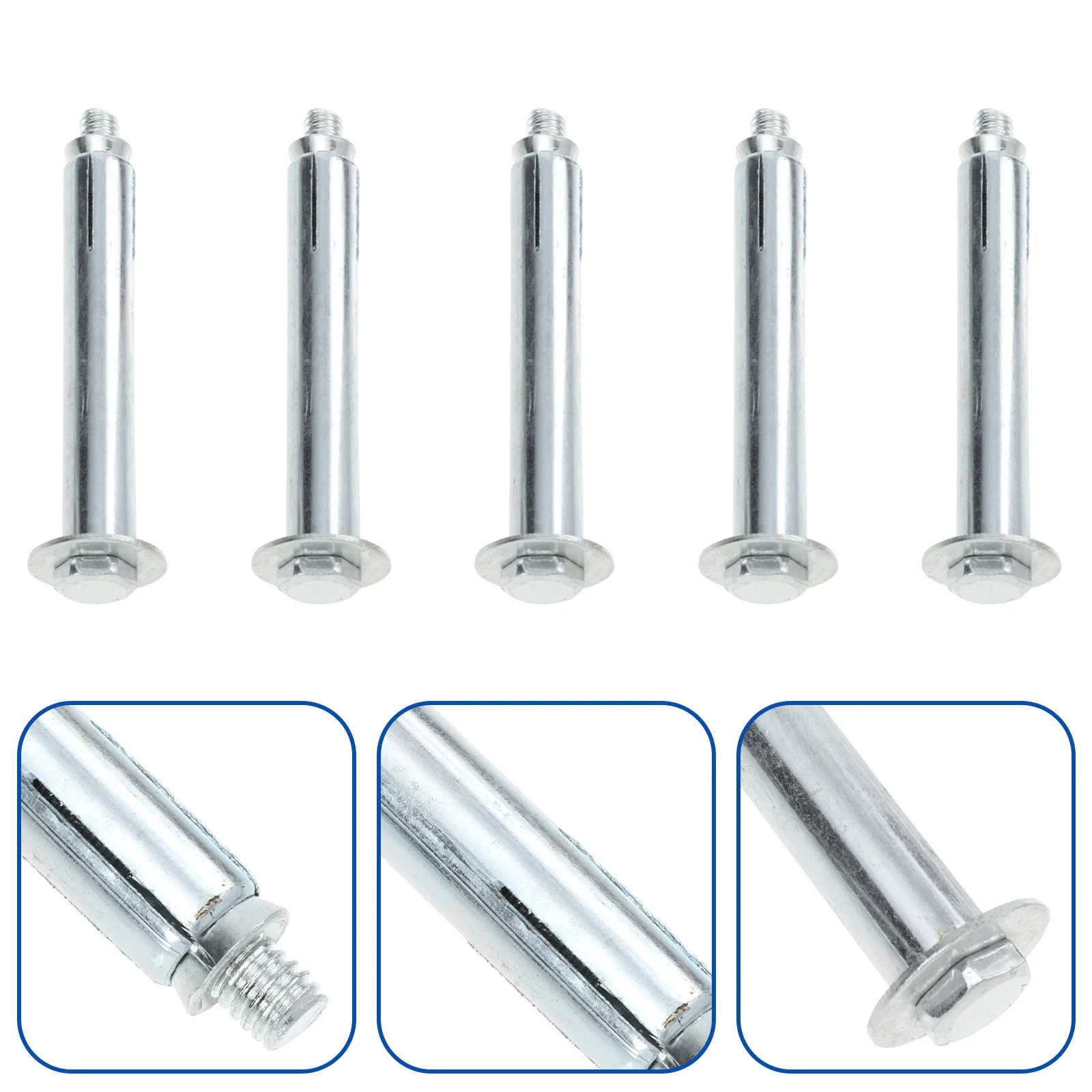 

10 Pcs Ground Lock Screw Speeds Bumps Screws Expansion Bolts Anchor Feet Iron Fastener Concrete