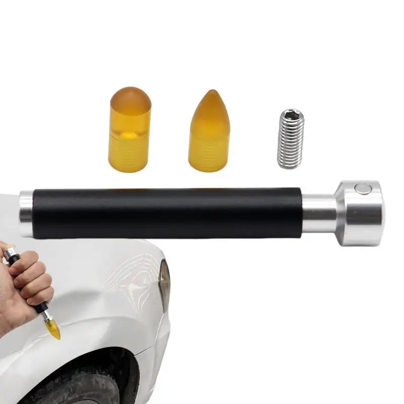 

Dent Repair Puller Car Dent Repair Tool Set Auto Magnetic Adsorption Design With Elasticity Percussion Pen To Remove Dents Car