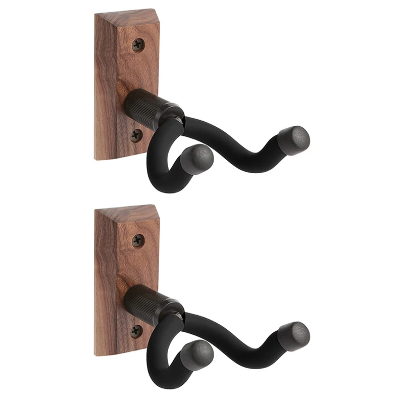 2PCS Guitar Wall Mount, Guitar Hangers Hooks Bracket Holders For Acoustic And Electric Guitars Bass Banjo Black Durable
2PCS Guitar Wall Mount, Guitar Hangers Hooks Bracket Holders For Acoustic And Electric Guitars Bass Banjo Black Durable