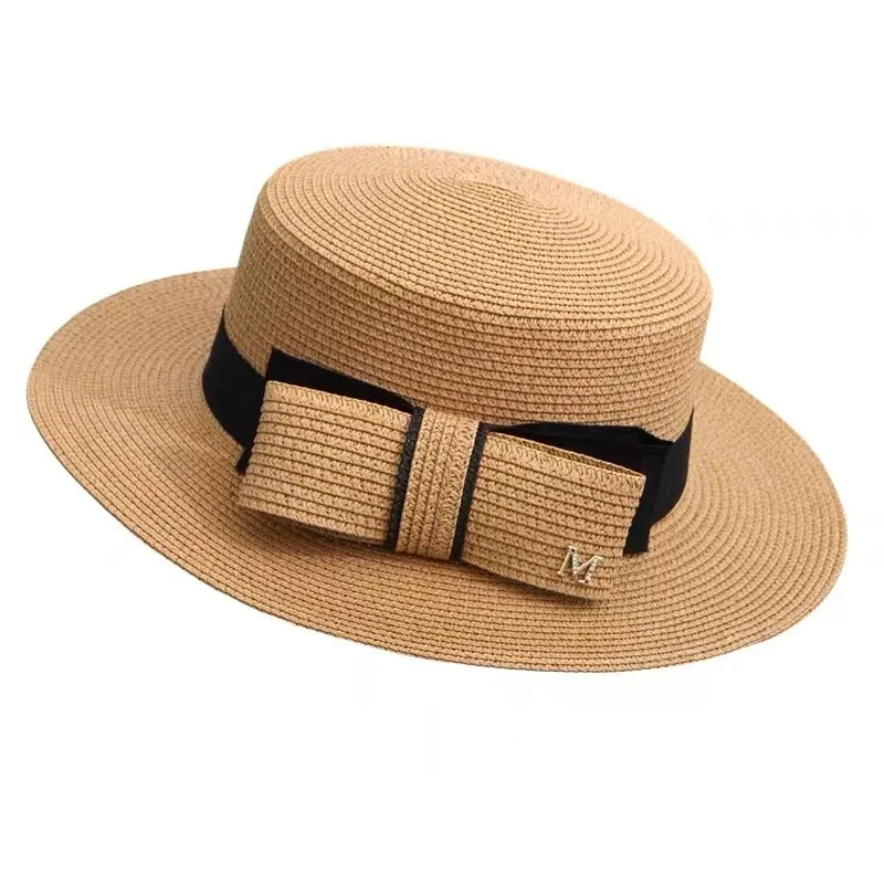 Summer Hats for Women Fashion Beach Hat Flat Brim Side Female Casual Panama Hat Lady Classic Gorros Visor Straw Hat Women Fedora
Summer Hats for Women Fashion Beach Hat Flat Brim Side Female Casual Panama Hat Lady Classic Gorros Visor Straw Hat Women Fedora