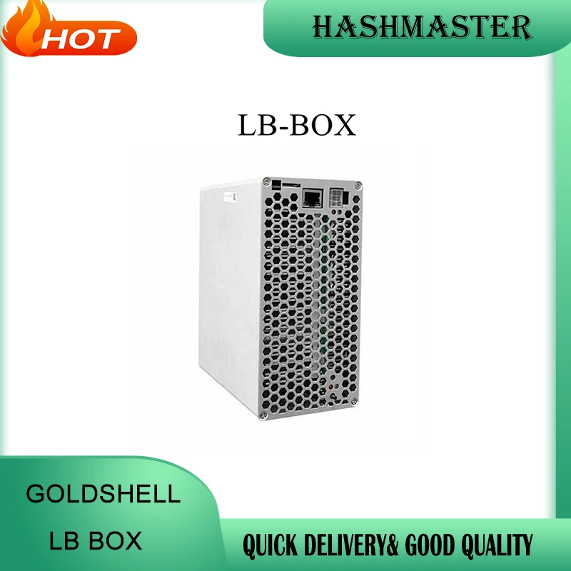 Оригинальный Goldshell LB-BOX 175GH/s LBC Майнер LBRY кредиты монета с блоком питания
Оригинальный Goldshell LB-BOX 175GH/s LBC Майнер LBRY кредиты монета с блоком питания