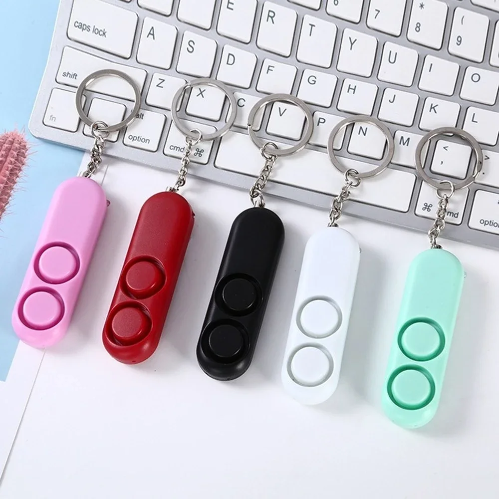 120dB Self Defense Anti-rape Device Dual Speakers Loud Alarm Alert Attack Panic Safety Personal Security Keychain Bag Pendant
120dB Self Defense Anti-rape Device Dual Speakers Loud Alarm Alert Attack Panic Safety Personal Security Keychain Bag Pendant