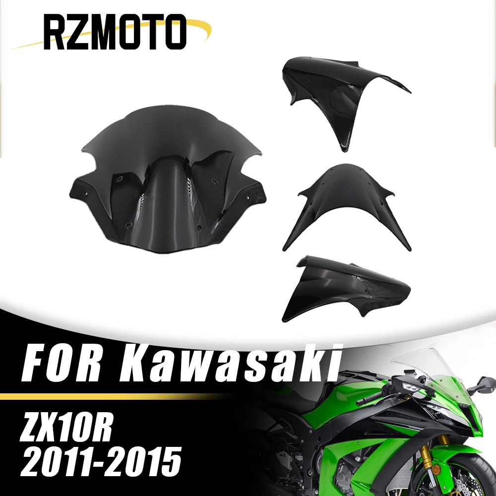For Kawasaki Ninja ZX10R 636 ZX-10R 2011-2015 Windscreen Windshield Shielda Double Bubble Wind Deflector Motorcycle Accessories
For Kawasaki Ninja ZX10R 636 ZX-10R 2011-2015 Windscreen Windshield Shielda Double Bubble Wind Deflector Motorcycle Accessories