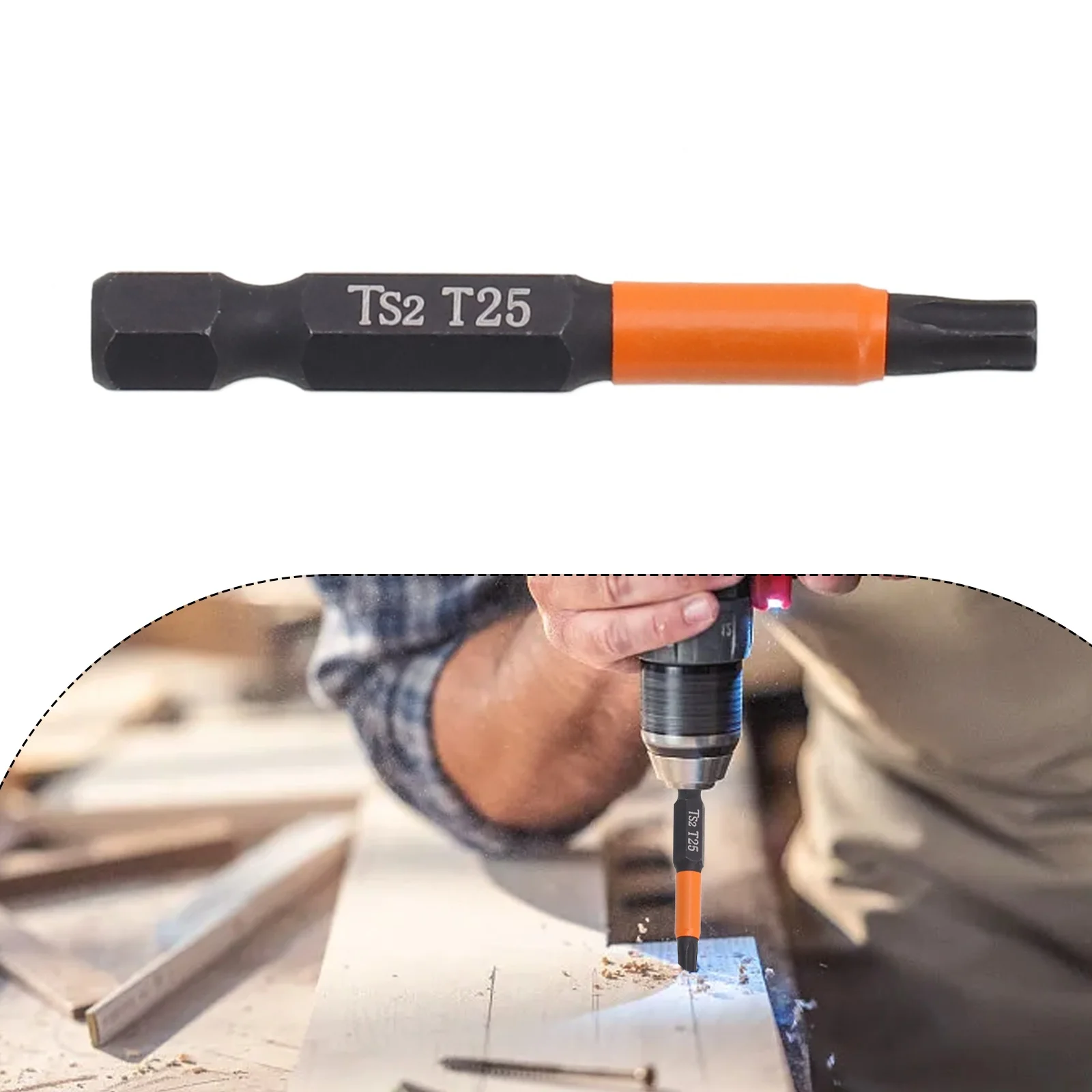 Hex Head Drill Bit Magnetic Torx Screwdriver Bits Power Tool Accessories And Parts Replacement T10-T40 1PC 50mm 1/4 Inch
Hex Head Drill Bit Magnetic Torx Screwdriver Bits Power Tool Accessories And Parts Replacement T10-T40 1PC 50mm 1/4 Inch