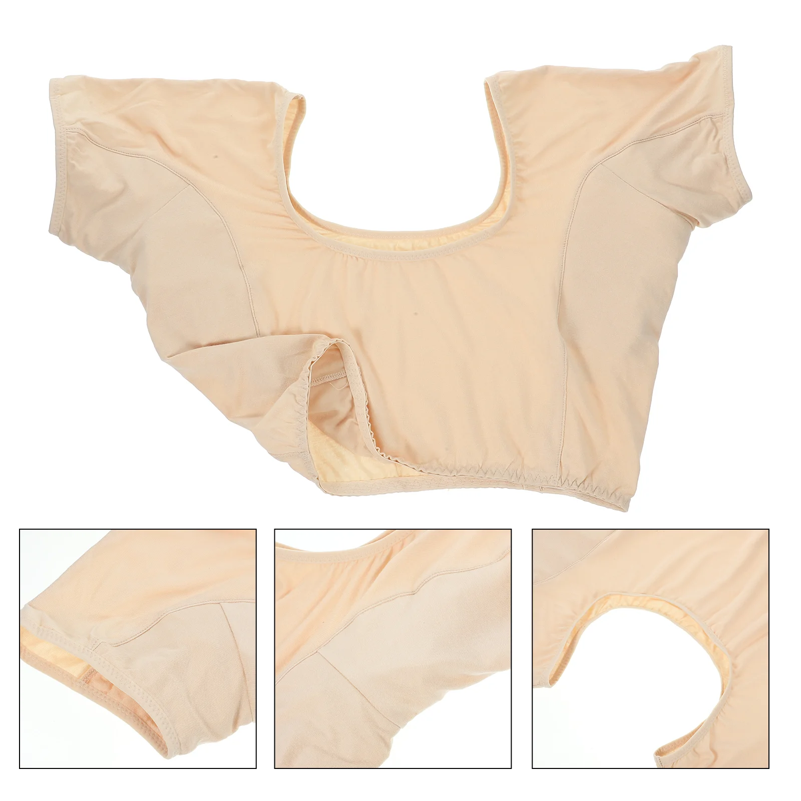 Sweat Pad Vest Cotton Clothing Accessories Absorbent Shield Combed Armpit
Sweat Pad Vest Cotton Clothing Accessories Absorbent Shield Combed Armpit