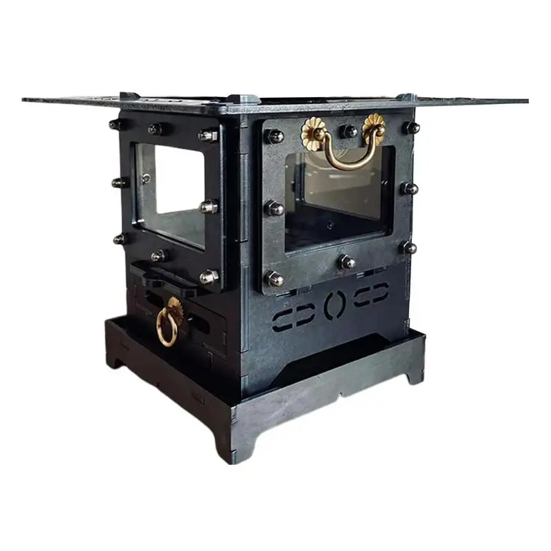 Camping Stove Wood Faster Heating Metal Tea And Charcoal Stove Multipurpose Windproof Wood Burning Stove For Outdoor/Home Use
Camping Stove Wood Faster Heating Metal Tea And Charcoal Stove Multipurpose Windproof Wood Burning Stove For Outdoor/Home Use