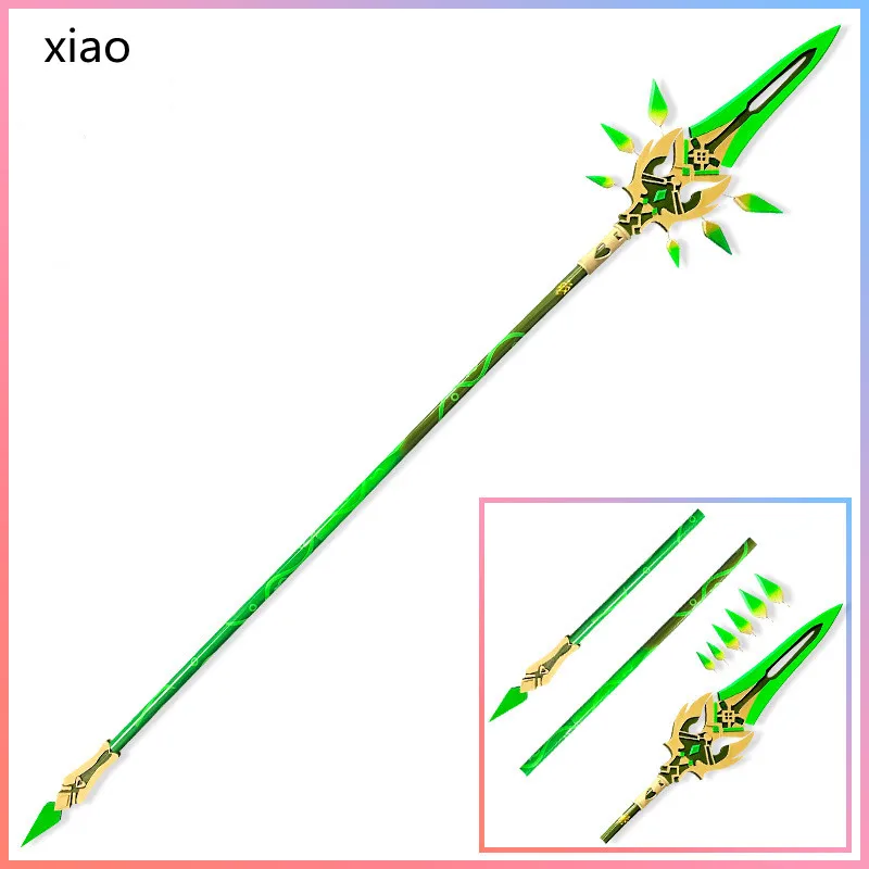 2M Game Genshin Impact Xiao Cosplay Sword Figure New Small Gun Weapon Anime Props Christmas Yaksha Wooden Accessories Kids Toys
2M Game Genshin Impact Xiao Cosplay Sword Figure New Small Gun Weapon Anime Props Christmas Yaksha Wooden Accessories Kids Toys