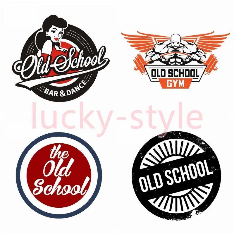 

Waterproof Decals for Old School Car Sticker Car Body Trunk Motorcycle PVC Vinyl Decals Car Accessories Pegatinas Para Coche