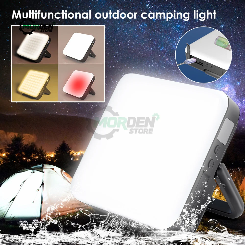 13500mAh LED Lantern Camping Light Outdoor Tent Light 4 Modes Magnet Flashlight Camping Lantern Tent Flashlight Tools
13500mAh LED Lantern Camping Light Outdoor Tent Light 4 Modes Magnet Flashlight Camping Lantern Tent Flashlight Tools
