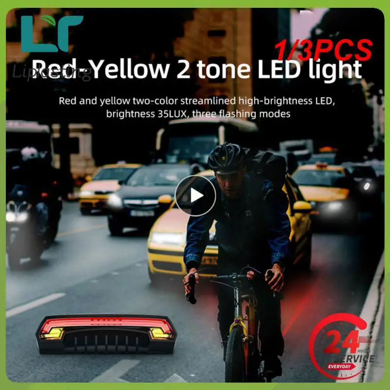 1/3PCS Rear Light Wireless Remote Control Turning Lighting MTB Smart Brake Bike Taillight Night Cycling Warning Light
1/3PCS Rear Light Wireless Remote Control Turning Lighting MTB Smart Brake Bike Taillight Night Cycling Warning Light