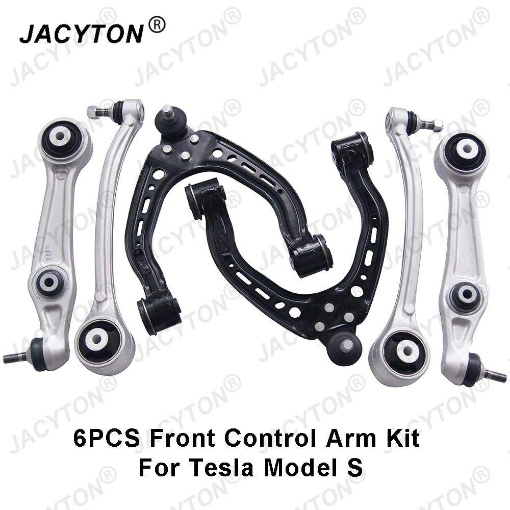 Комплект передних рычагов управления JACYTON 6 шт. для Tesla Model S 1043965-00-A 1043966-00-A 1027351-00-C 1041570-00-B 1041575-00-B
Комплект передних рычагов управления JACYTON 6 шт. для Tesla Model S 1043965-00-A 1043966-00-A 1027351-00-C 1041570-00-B 1041575-00-B