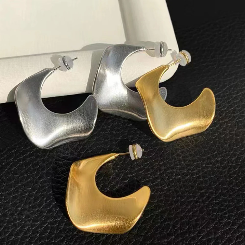 Fashion Trendy Vintage Geometric design gold matte earrings for women's Girl gift Jewelry wholesale
Fashion Trendy Vintage Geometric design gold matte earrings for women's Girl gift Jewelry wholesale