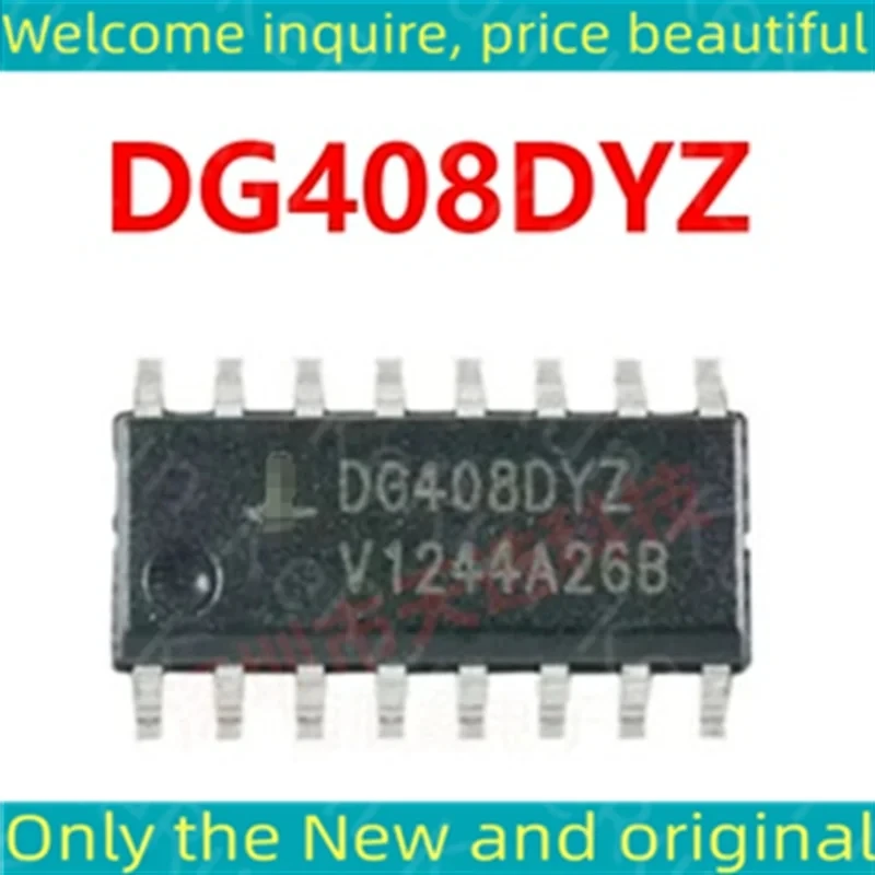 

10PCS DG408DYZ New and Original IC Chip SOP-16 DG408DYZ-T DG408DYZ DG408DY DG408