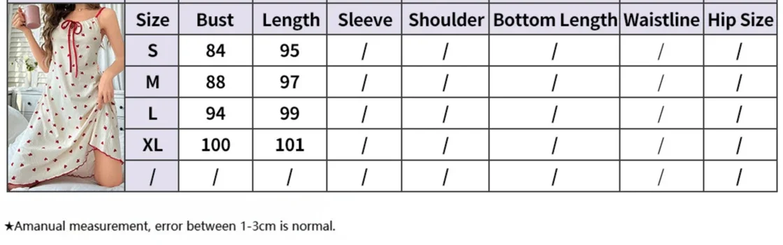 Women's Sexy Nightgown Love Printed Suspenders Comfortable Fashion Pajamas Homewear Women's Sexy Nightgown Love Printed Suspenders Comfortable Fashion Pajamas Homewear