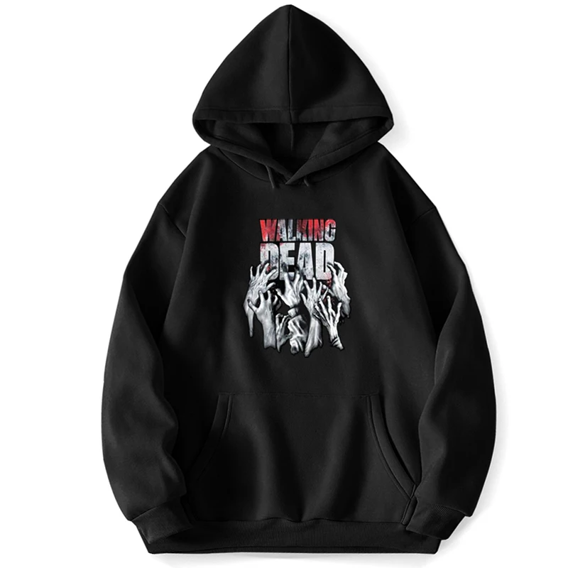 Walking Dead Print Hoodie Men's and Women's Street Leisure Large Sweatshirt Autumn and Winter Light Luxury Simple Style Hoodie
Walking Dead Print Hoodie Men's and Women's Street Leisure Large Sweatshirt Autumn and Winter Light Luxury Simple Style Hoodie