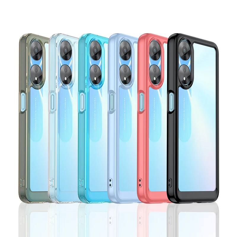 For OPPO A58 Case Luxury Silicone Clear Bumper New TPU Transparent Shockproof OPPO A58 Case OPPO A58 Cover
For OPPO A58 Case Luxury Silicone Clear Bumper New TPU Transparent Shockproof OPPO A58 Case OPPO A58 Cover