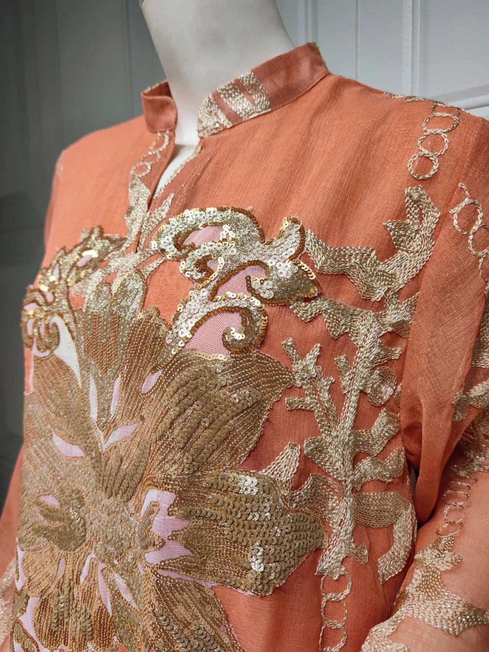 Maxi Dress Golden Sequins Embroidery Green White Abaya Woman Muslim Female Jalabiya Arabic Elegant Clothing Long Sleeves 208 Mallzona S8f1773b8021645f5b394d34447648243e Maxi Dress Golden Sequins Embroidery Green White Abaya Woman Muslim Female Jalabiya Arabic Elegant Clothing Long Sleeves Mallzona