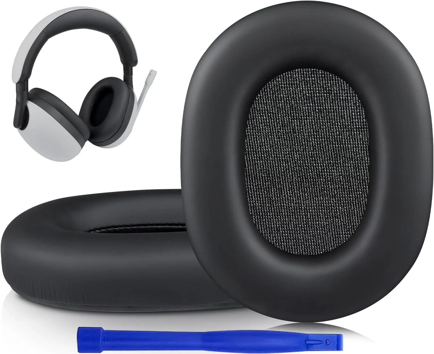 Earpads for Sony Inzone H7(WH-G700)/H9(WH-G900N) Wireless Gaming Headset, Ear Pads Cushions with Softer Protein Leather Earpads for Sony Inzone H7(WH-G700)/H9(WH-G900N) Wireless Gaming Headset, Ear Pads Cushions with Softer Protein Leather