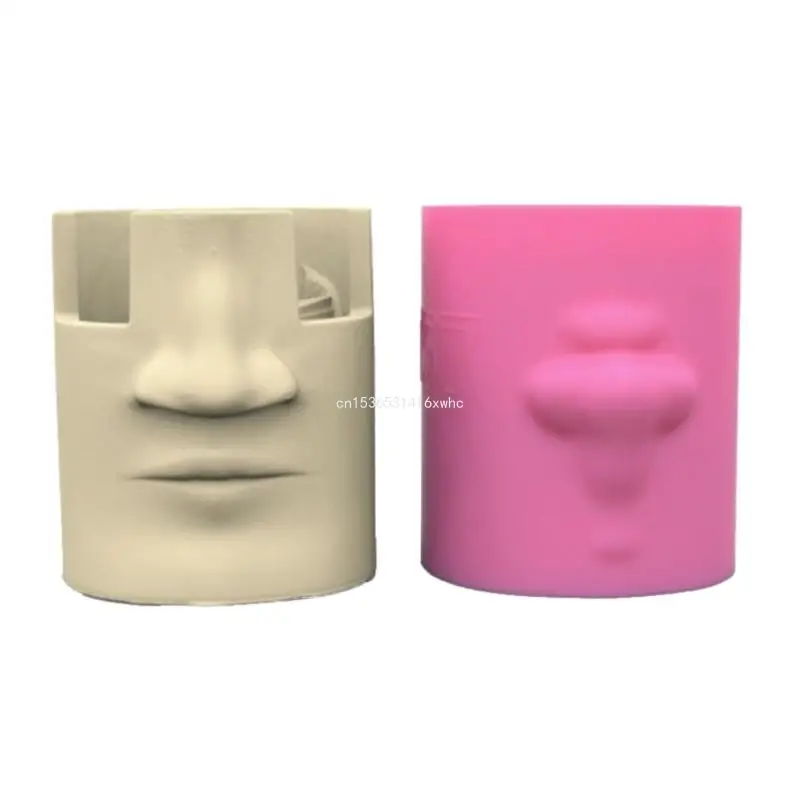 Dropship Epoxy Clay Molds Flowerpot Mold Silicone Concrete Mold Face Shaped Pen Holder Vase Molds Perfect Gift for Art
Dropship Epoxy Clay Molds Flowerpot Mold Silicone Concrete Mold Face Shaped Pen Holder Vase Molds Perfect Gift for Art