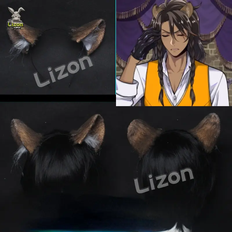 Twisted-Wonderland Leona Kingscholar Cosplay Furry Ears Animal Furry Ears Lion Ears Tails Brown Handmade
Twisted-Wonderland Leona Kingscholar Cosplay Furry Ears Animal Furry Ears Lion Ears Tails Brown Handmade