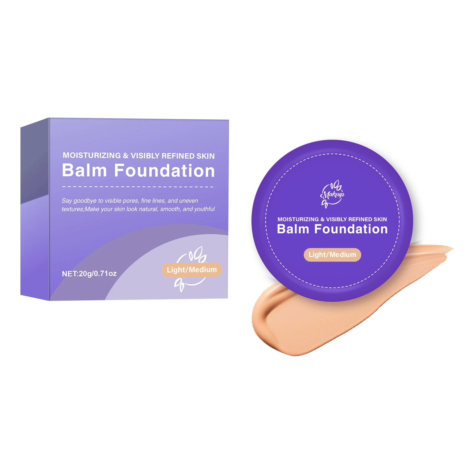 Concealer BB CC Cream with Powder Puff Full Coverage Makeup Base Foundation Waterproof Longwearing Oil-Control Concealer Make Up 13 S8f1952d7fcc145988a72db75408739e1v