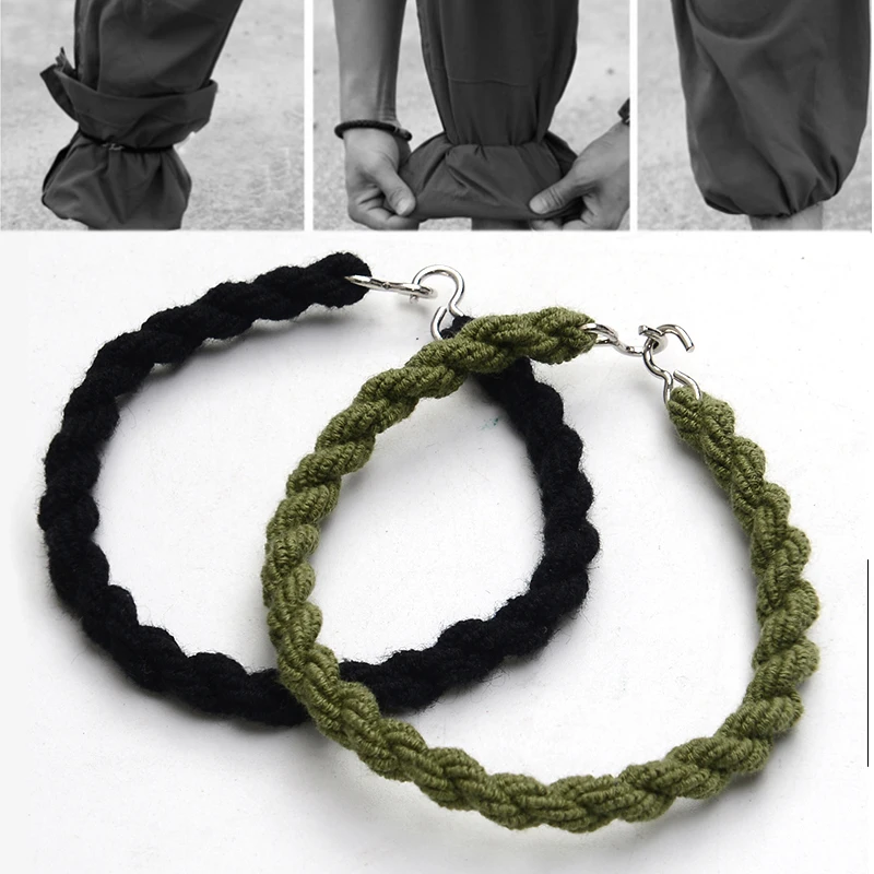 2 Pcs Camping Leggings Elastic Rope Jungle Trouser Leg Strap Riding Boot Rubber Band High Quality
2 Pcs Camping Leggings Elastic Rope Jungle Trouser Leg Strap Riding Boot Rubber Band High Quality