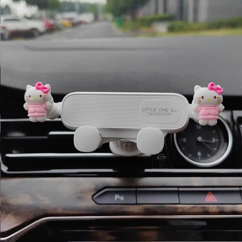 Kawaii Sanrio Anime Car Phone Holder Hello Kitty Cinnamoroll Air Conditioning Port Phone Navigation Rack Creative Car Decoration
Kawaii Sanrio Anime Car Phone Holder Hello Kitty Cinnamoroll Air Conditioning Port Phone Navigation Rack Creative Car Decoration