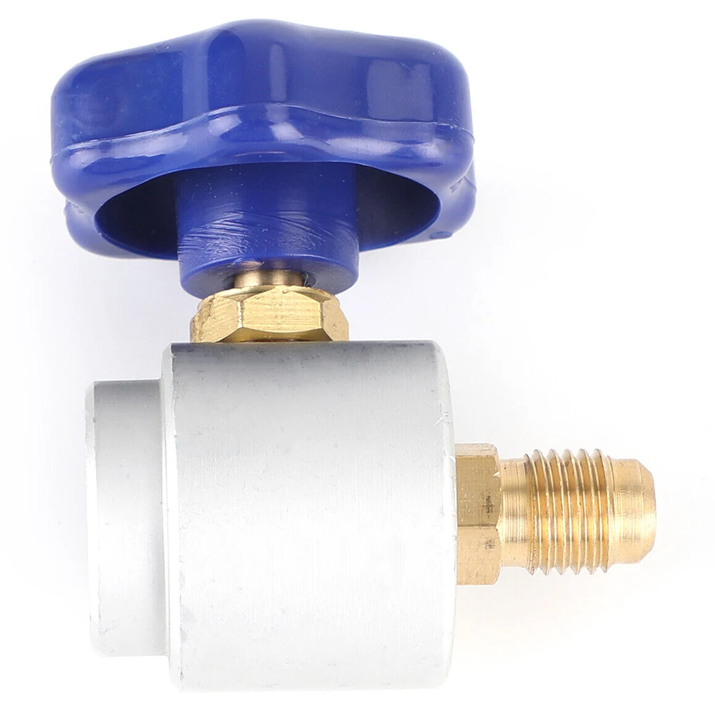 1/4" 1/2" Can Tap Valve Refrigerantion Dispenser W/ Self Sealing Tank Adapter Aluminum Brass Self-sealing Valve Cover HVAC Tools
1/4" 1/2" Can Tap Valve Refrigerantion Dispenser W/ Self Sealing Tank Adapter Aluminum Brass Self-sealing Valve Cover HVAC Tools